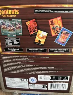 Devil Fruits Collection Vol.2 - DF-02 Flame Fruit One Piece (SEALED/NEW) - Image 4