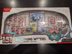 Pokemon 151 Blooming Waters Premium Collection Brand New Factory Sealed - Image 1