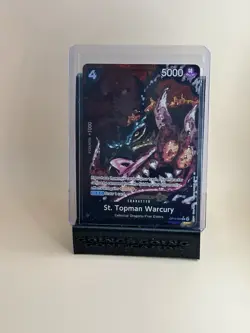 St. Topman Warcury (Alternate Art) OP13-089 Carrying On His Will Foil One Piece - Image 1