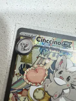 Cinccino ex 119/086 Chaos Rising SIR English Pokemon TCG - Image 2