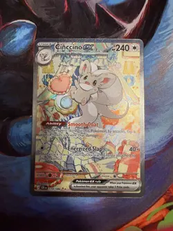 Pokemon TCG: Chaos Rising - Cinccino EX - SIR 119/086 NM - Image 1