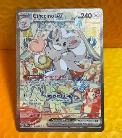 Cinccino ex 119/086 SIR Chaos Rising Pokemon TCG - Image 1