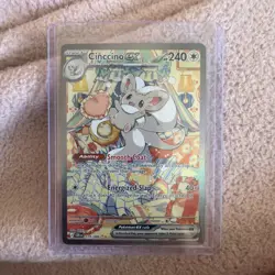 Cinccino EX 119/086 SIR - Mega Evolution - Chaos Rising - Pokemon TCG - Image 1