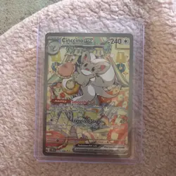 Cinccino EX 119/086 SIR - Mega Evolution - Chaos Rising - Pokemon TCG - Image 3