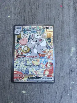 Pokemon TCG Cinccino EX SIR Chaos Rising 119/086 - Image 1