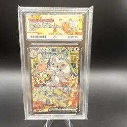 Ace 10 Cinccino ex SIR Holo Chaos Rising 2026 119/086 Pokemon TCG PERFECT SUBS!! - Image 1
