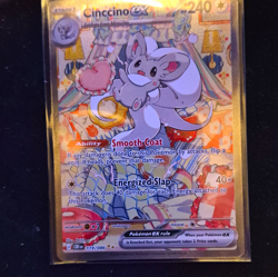 Cinccino ex 119/086 Chaos Rising Ultra Rare Holo Pokemon TCG English - Image 1