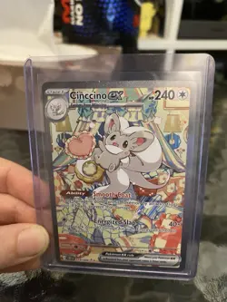 Cinccino ex SIR (119/086) - Pokemon TCG - Chaos Rising - Pack fresh - Image 1