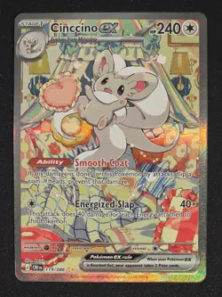 Cinccino ex 119/086 - MEG Chaos Rising - Pokemon TCG - Image 1