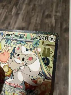 Pokemon TCG Cinccino EX 119/086 Chaos Rising Full Art - Image 3