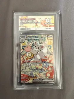 Pokemon TCG Cinccino ex 119/086 Chaos Rising SIR Foil EN 2026 Ace 10 - Image 1