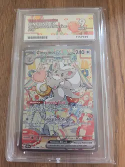 Pokemon TCG Cinccino Ex 119/086 ACE 9 From Chaos Rising - Image 1