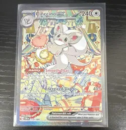 Cinccino EX 119/086 Chaos Rising Holo Rare Pokemon TCG - Image 1