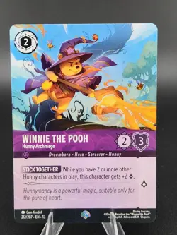 Disney Lorcana Winnie The Pooh Hunny Archmage Epic Attack of the Vine! English - Image 1