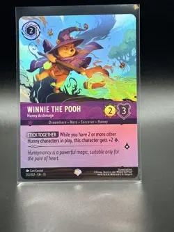 Disney Lorcana Winnie the Pooh Hunny Archmage EPIC attack of the vine! 212/207 - Image 2