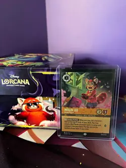 Disney Lorcana TCG Meilin Lee - Losing Control 210/204 Foil English - Image 1