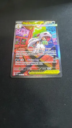 Mega Scrafty Ex 285/217 SIR Special Illustration Ascended Heroes Pokemon Card 3 - Image 3