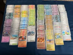 Mega Evolution Complete Set 244 Cards Reverse Holo NM Lot Full Set Pokemon TCG - Image 1