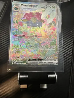 Venusaur ex - 198/165 - Pokemon 151 Special Illustration Rare Card NM ✅ - Image 4