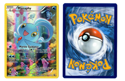Pokemon Manaphy Promo Holo XY113 Basic 70 HP Water XY Set Card - Image 1