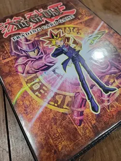 FREE SHIPPING RARE Yugioh Trading Card Game Binder 1996 Yugi VINTAGE - Image 2