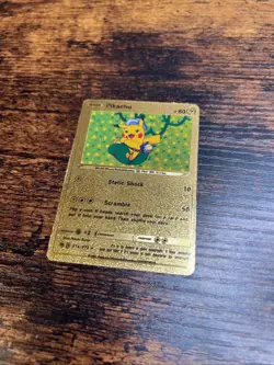 Lot Of 4 Pikachu Max Surfer Surf Moltres Gold Card With Tin Case Trading Game - Image 5