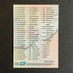 Checklist Card Topps Series 3 Non Holo Pokemon Card - Image 2