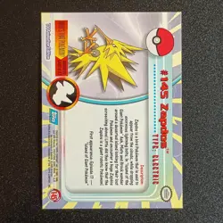 Zapdos #145 Topps Series 3 Non Holo Pokemon Card - Image 2