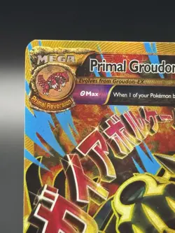 Pokemon Groudon EX Mega Primal Ancient Origins Card 97/98 - Image 3
