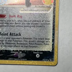 Pokemon TCG Celebrations Umbreon Gold Star Classic Collection 17/17 Holo Rare NM - Image 4