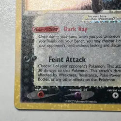 Pokemon TCG Celebrations Umbreon Gold Star Classic Collection 17/17 Holo Rare NM - Image 5