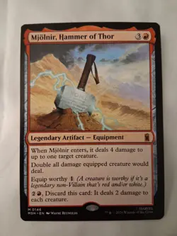 Mjolnir, Hammer of Thor Marvel Super Heroes Regular - Image 1