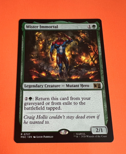 MTG - Mister Immortal - Marvel Super Heroes Commander - Image 1
