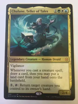 MTG - Chulane, Teller of Tales (Foil) - Throne of Eldraine - Lightly Played - Image 1