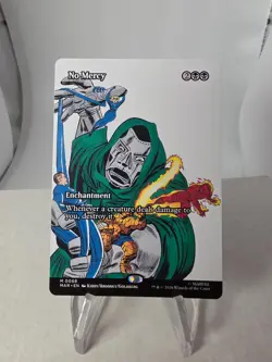 No Mercy Borderless MTG Marvel Super Heroes M0068 Mythic - Image 1