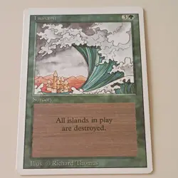 Wizards of the Coast Magic: The Gathering Vintage Green Lot - Cyclone, 20 - Image 4
