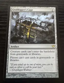 Grafdigger's Cage - Dark Ascension Magic the Gathering MTG - Image 1