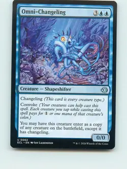 Omni-Changeling - U62 - MTG - Lorwyn Eclipsed (ECL) - Image 1