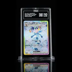 TAG 10 GEM MT Glaceon ex Special Art Rare 2024 Pokemon Pokemon Scarlet & - Image 1