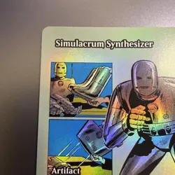 Simulacrum Synthesizer (Borderless) Marvel Universe Eternal-Legal (MAR) NM FOIL - Image 2