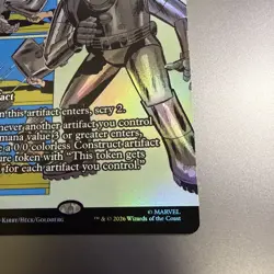Simulacrum Synthesizer (Borderless) Marvel Universe Eternal-Legal (MAR) NM FOIL - Image 4