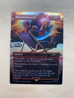 Blasphemous Act (1756) (Rainbow Foil) Secret Lair Drop Foil - Image 1