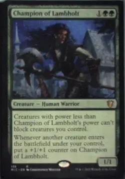 Champion of Lambholt - Commander: Innistrad: Midnight Hunt: #136 Nm C362 - Image 1