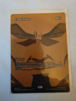 Cruel Tutor Borderless FOIL MTG Avatar: TLA Eternal-Legal Nm/M - Image 1