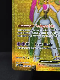Pokemon Iron Valiant EX 261/182 Paradox Rift Hyper Rare Gold Full Art Near Mint - Image 5