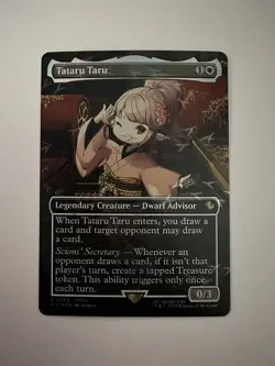 Tataru Taru (Borderless) (Chocobo Track Foil) Commander: Final Fantasy Foil - Image 1