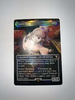 Tataru Taru (Borderless) (Chocobo Track Foil) Commander: Final Fantasy Foil - Image 3