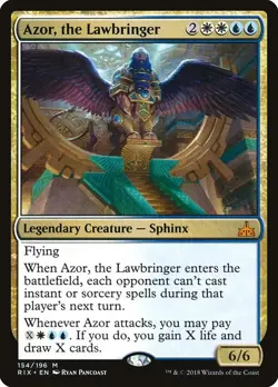 Azor, the Lawbringer NonFoil Rivals of Ixalan 154 NM MTG - Image 1