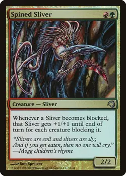 Spined Sliver Foil Premium Deck Series: Slivers 14 NM MTG - Image 1