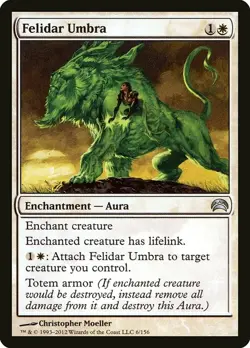 Felidar Umbra NonFoil Planechase 2012 6 NM MTG - Image 1